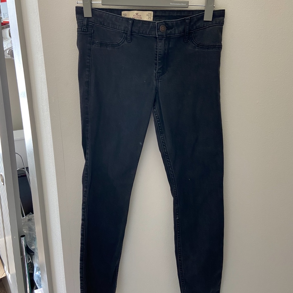 Hollister Black Skinny Jean Legging